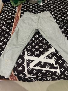 Gray Casual Pants