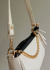 White Handbag