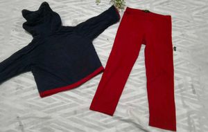 Very Cute N Beautiful Jacket With Leggings