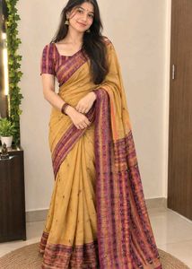 Beautiful sambalpuri  bomkei patta Saree
