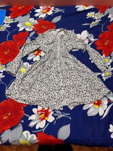 Chic Floral Print Midi Dress