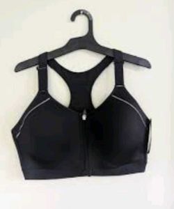 Front Zip Sports Bra