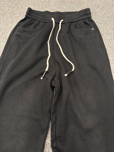 Black Wide Leg Sweatpants