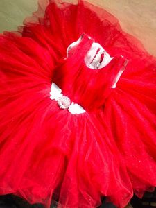 Sparkling Red Party Dress