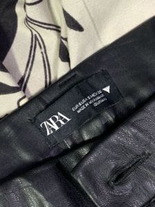 Zara Faux Leather Pants