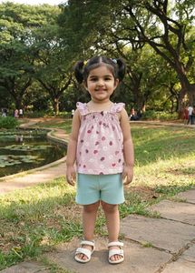 Light Blue Baby Shorts
