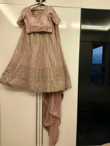Sparkling onion pink Lehenga Choli Set