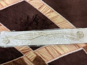 Silver Tone Anklet