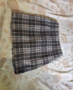 mini Pinterest coded check skirt