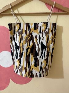Camouflage Tube Top