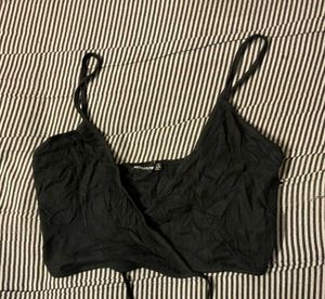 Black Cami Crop Top