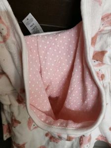 Carter's Cute Owl Print Baby Hoody Bath Gown