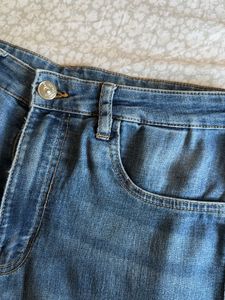 Blue Wash Denim Jeans