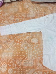 Men's White Short Sleeve Button-Up Shirt