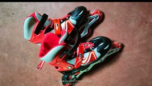 Inline Skates - Red &amp; Black