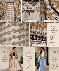 Stylish Printed Ethnic Jackets