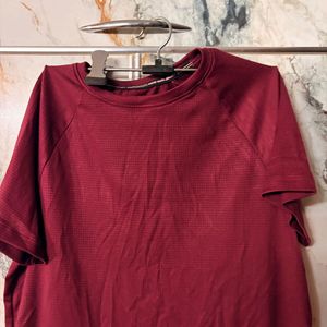 Maroon Short Sleeve T-Shirt