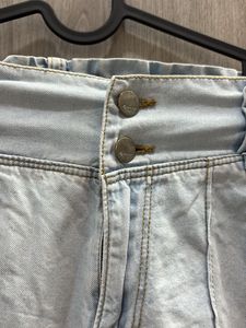 Light Wash Denim Shorts