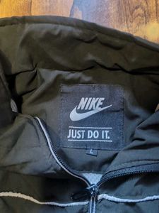 Nike olive &amp; White Track Jacket