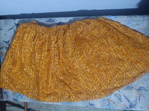 Yellow Printed Kurta