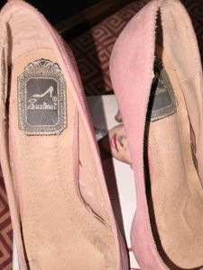 Pink Pointed-Toe Heels