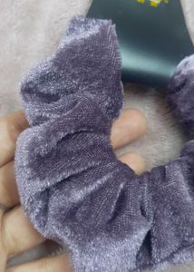 Velvet Scrunchie Hair Tie