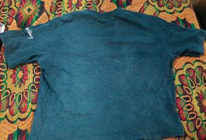 Cropped T-Shirt with Heart Graphic