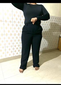Black Korean pant