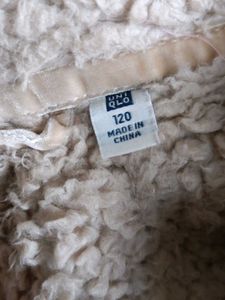 Brown Faux Suede Sherpa Lined Jacket