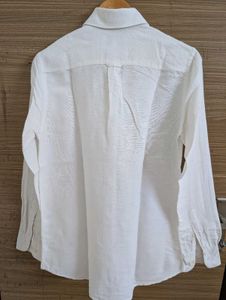 US Polo Assn White Long Sleeve Shirt
