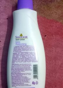 Santoor Body Lotion.