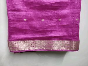 Beautiful Magenta Saree