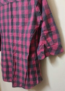 Red &amp; Black Checkered Shirt