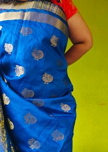 Royal Blue Silk Saree