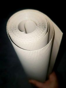 Beige Textured Fabric Roll