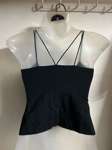 Black Spaghetti Strap Tank Top