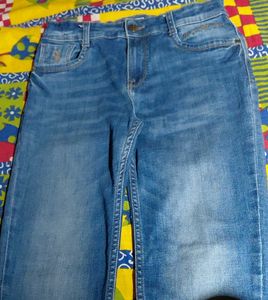 Classic Blue Denim Jeans 2 time wear
