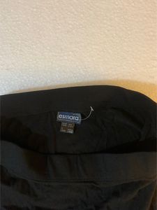black branded short skirt