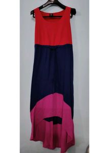 Colorblock Maxi Dress