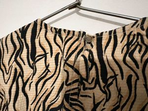 Stylish Animal Print Mini Dress