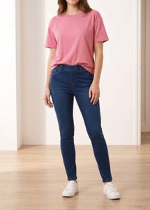 Dark Blue Jeggings 👖- Straight Fit