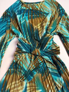 Y2K Printed Wrap Top