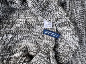 Heathered Gray Knit Pullover