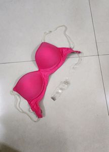 Backless And Strapless Cotton Bra