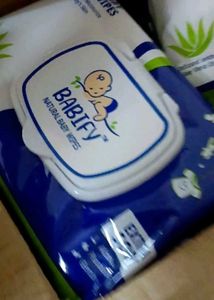 BABIFY Natural Baby Wipes (4 Packs)