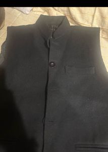 Stylish Black Nehru Jacket - Versatile &amp; Classic