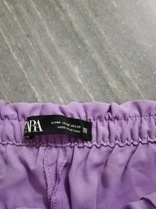 Lavender Elastic Waist Pants