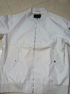 Prada White Bomber Jacket