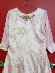 Beautiful Gown With Duppata And Leggings