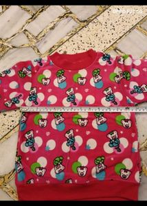 16. Cute Cartoon Print Sweatshirt